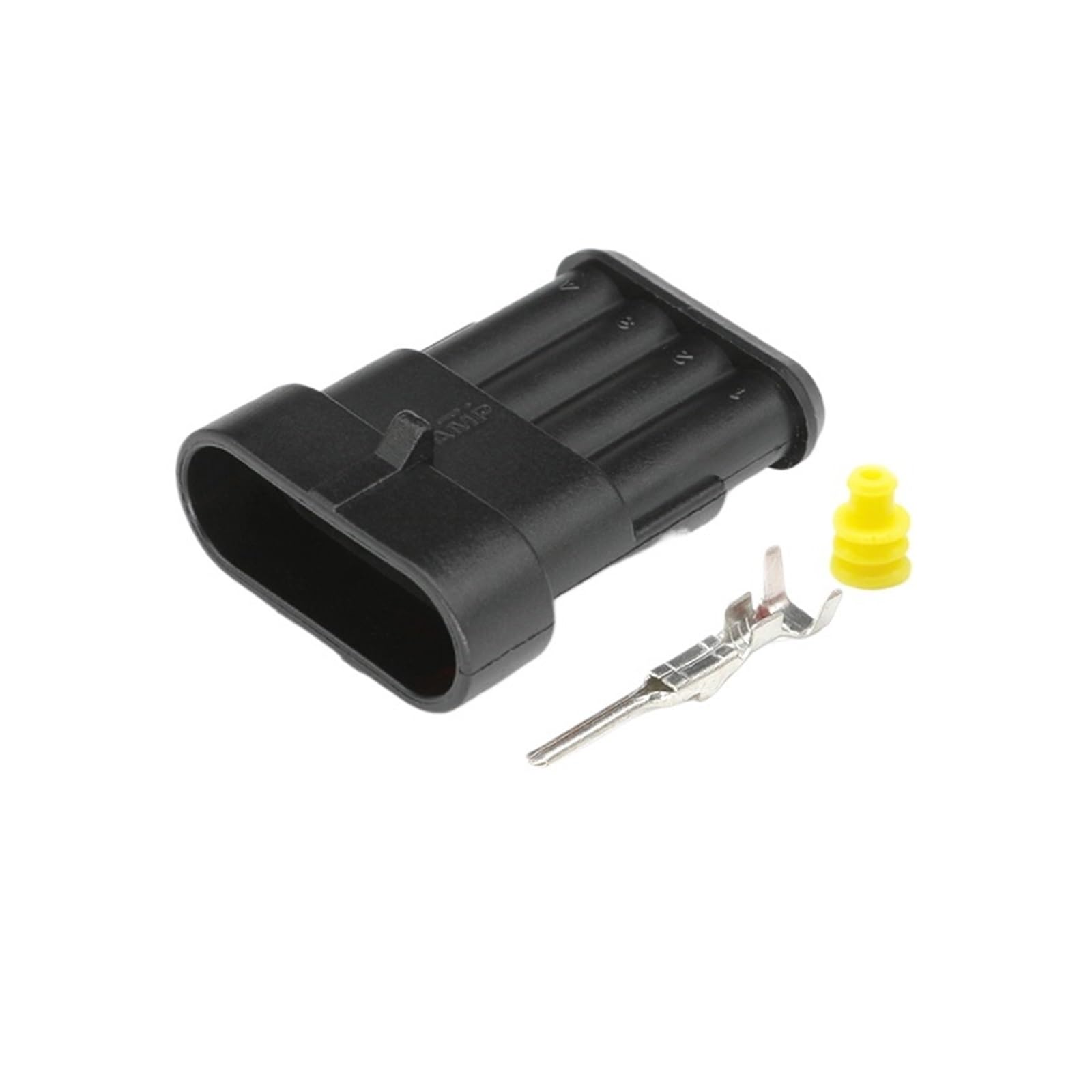 4 Pin AMP Superseal 1.5mm Series Automotive Waterproof Connector 282088-1 - 图片 3