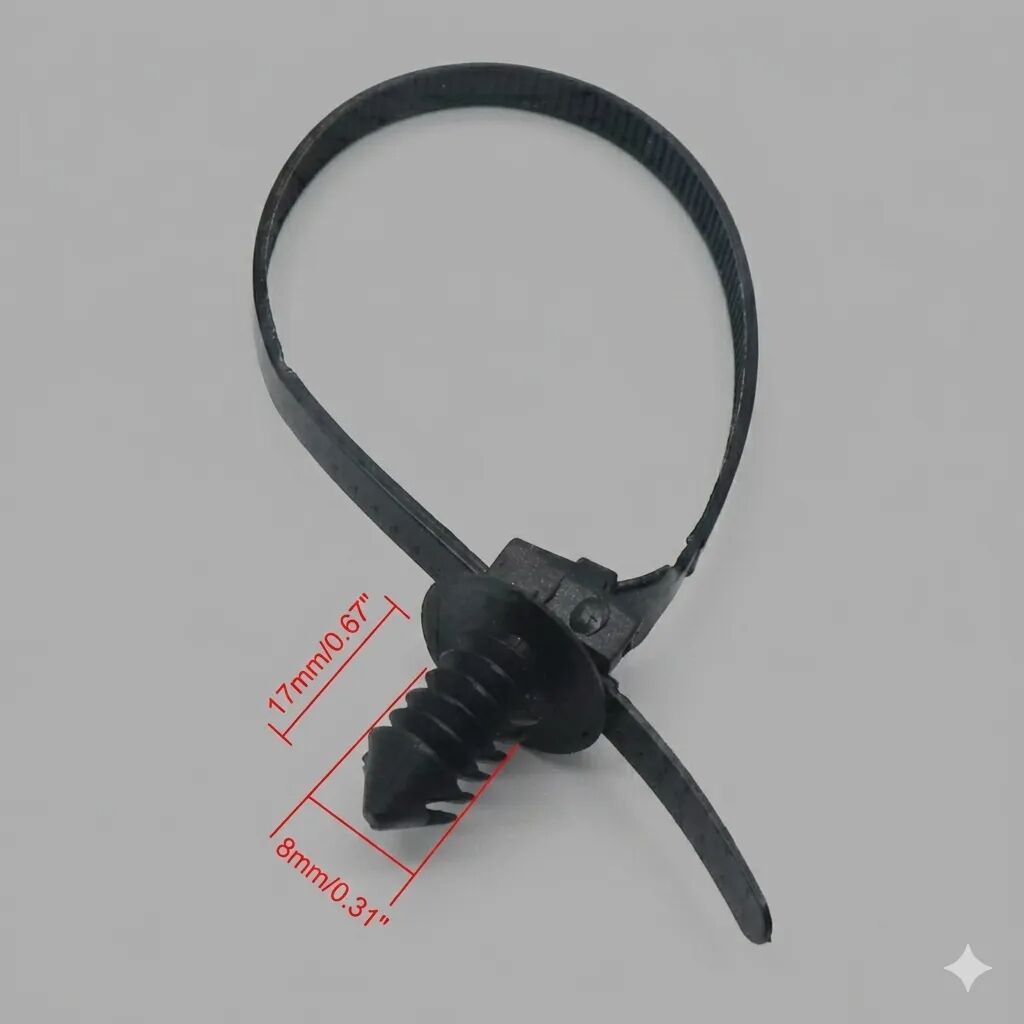 Set 1000 Fascette Stringicavo Nylon – 5 Misure (100-300mm), Resistenti UV E Calore, Per Uso Domestico E Industriale - 3
